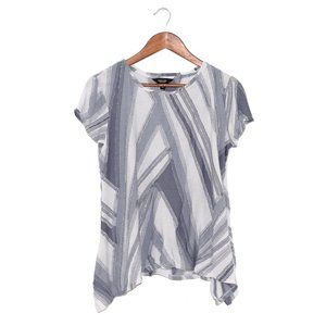 Vera Wang Geometric Patterned Blouse